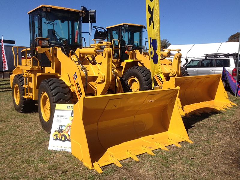 Ugma Loader Video: XGMA excavators and wheel-loaders