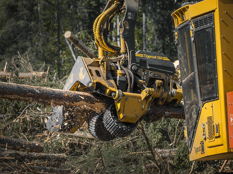 Tigercat adds to harvester head range