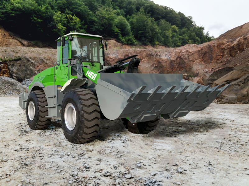 Hevi unveil new electric wheel loader - TradeEarthmovers