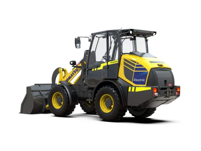First Wheel Loader Komatsu's first electric wheel loader set for bauma debut ...